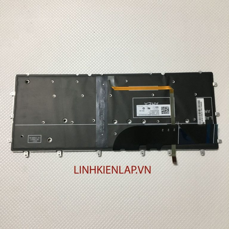 thumbnail image 2 of New US Layout Laptop Backlit Keyboard (without Frame) For Dell Inspiron P57G P57 2 of 9